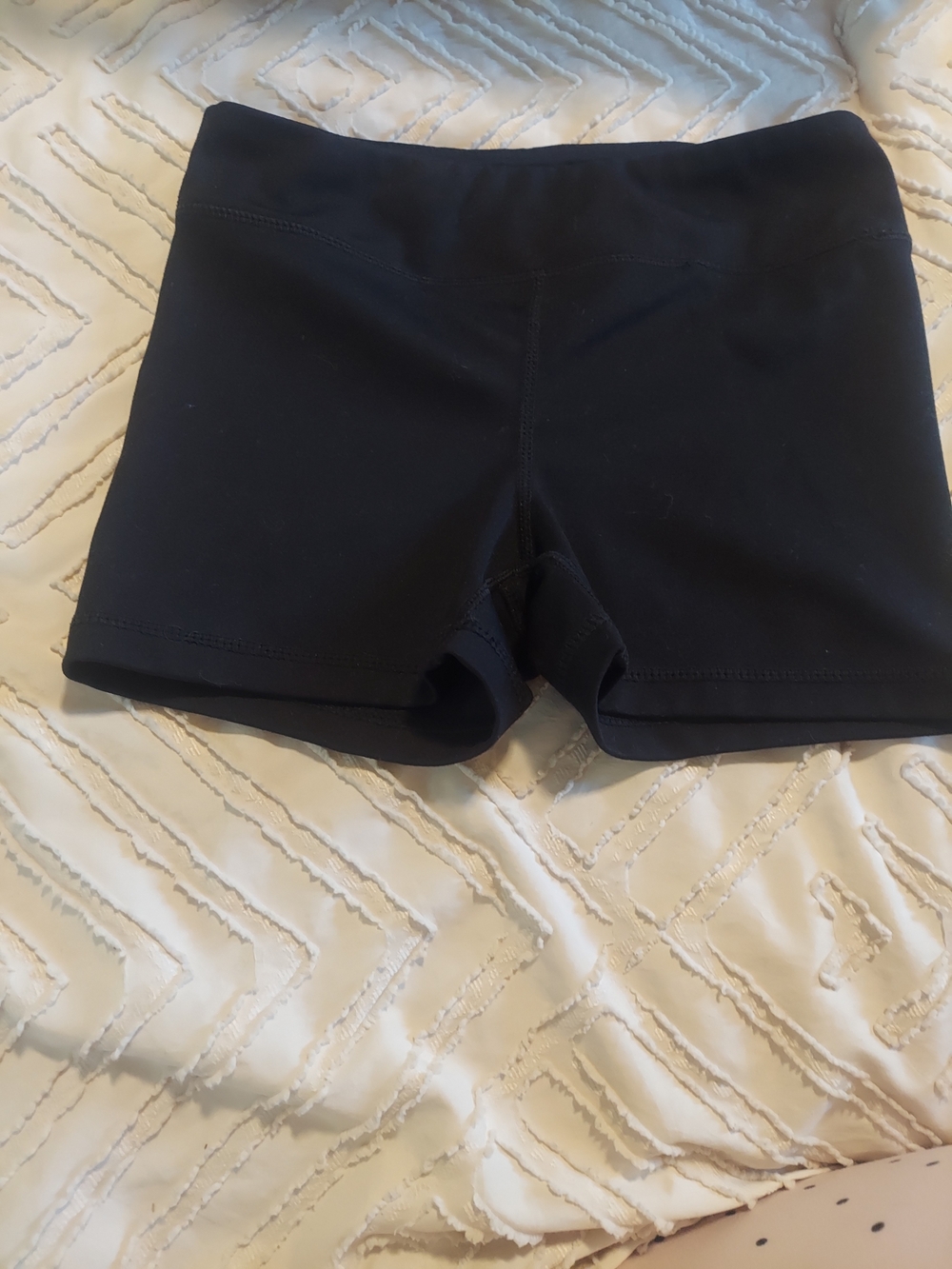 90 Degree by Reflex Girls Black Compression Athletic Shorts Size M (10)